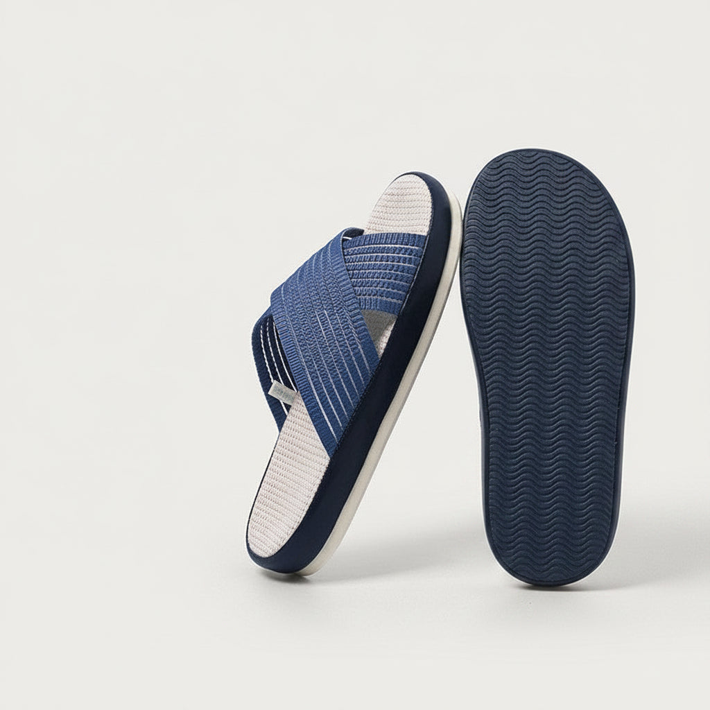 Cotton and Linen Slippers for Women at Home